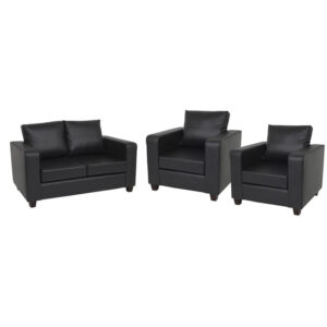 Barcelona PVC 3 Piece Suite (2 Seater + 2 Armchairs ) Waterproof