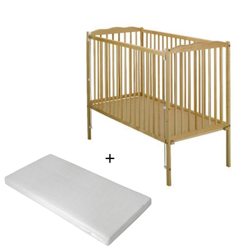 Cot with Safety Mattress