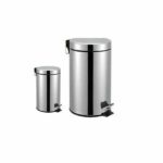 Standard - Kitchen Bin & Toilet Bin Set - Stainless Steel