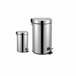 Standard - Kitchen Bin & Toilet Bin Set - Stainless Steel