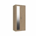 Marlow 2 Door Wardrobe With Mirror