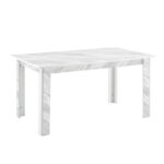 Melbourne Marble Effect Dining Table