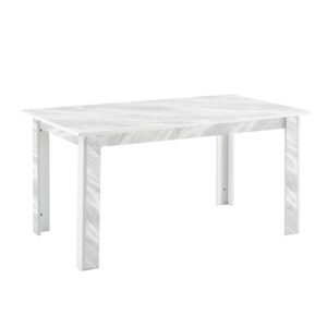 Melbourne Marble Effect Dining Table