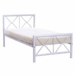 Chateaux silver bedstead