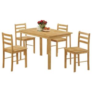 Standard - Dining Table + 4 Chairs - Wood
