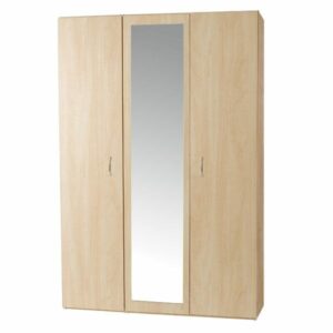 Essential - 3 Door Robe - Woodgrain